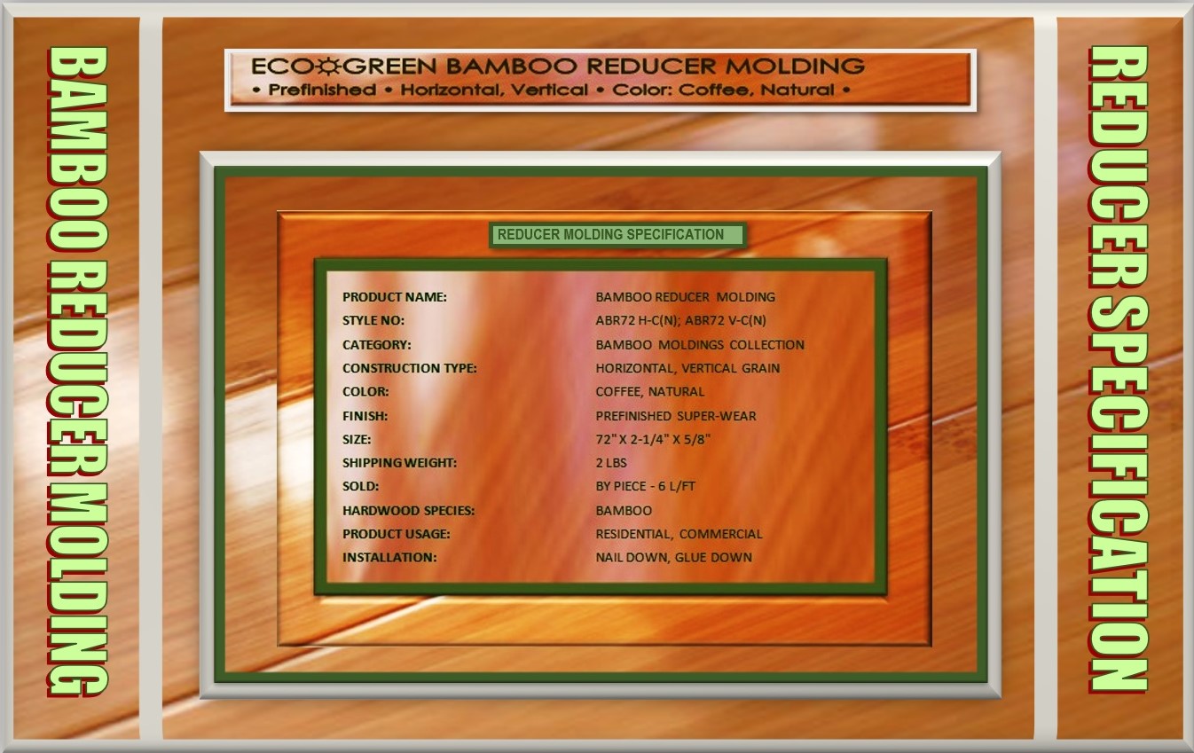 Floor Fantasy Bamboo Flooring Molding Preview - Reducer Floor Fantasy Bamboo Flooring Molding Preview - Reducer