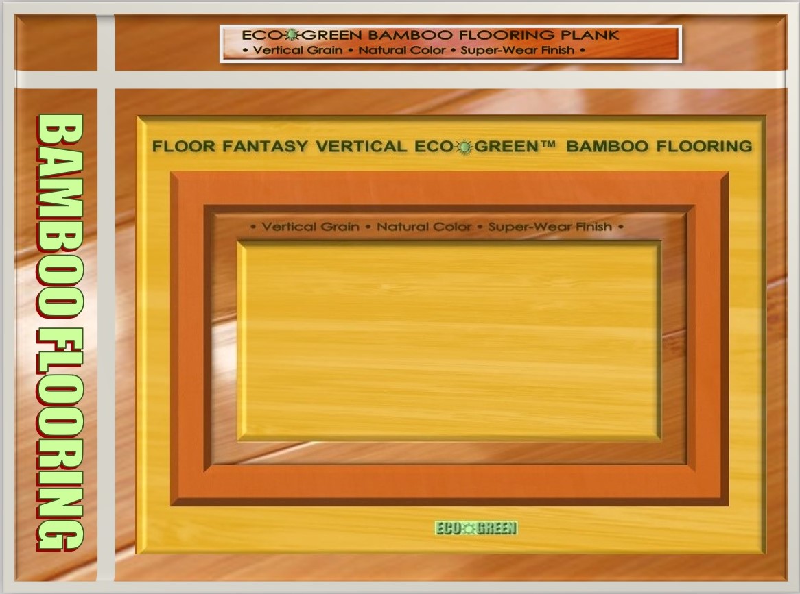 Floor Fantasy Bamboo Flooring Product Preview - Vertical, Natural, Super-Wear